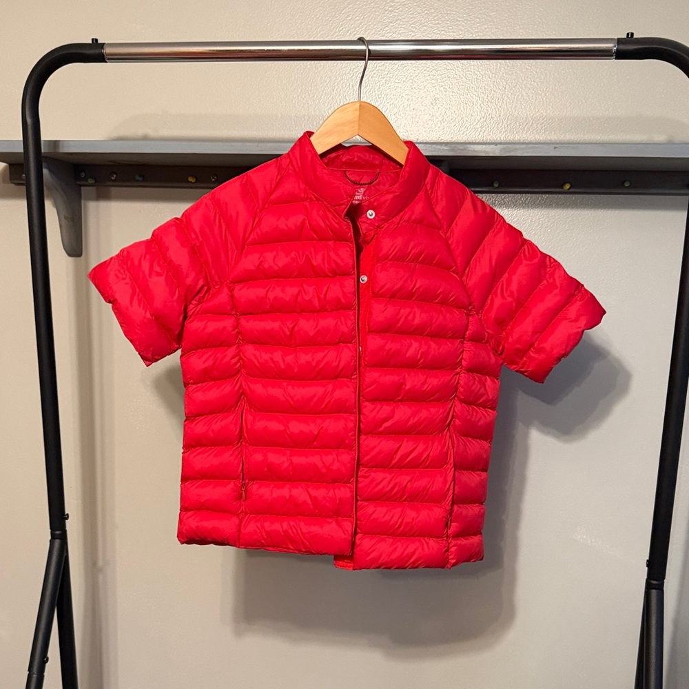 Women’s Red Puffer Jacket